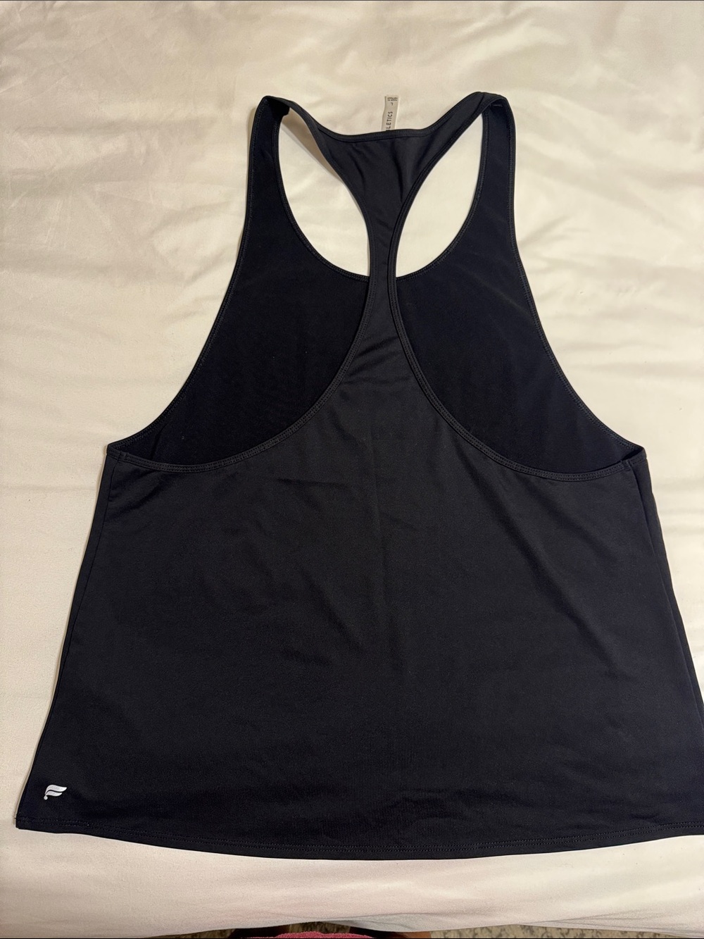Fabletics Black Racerback Tank Top - Picture 3 of 3